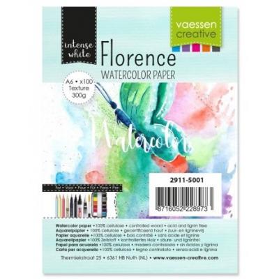 Vaessen Creative Florence - Aquarellpapier Texture Intense White